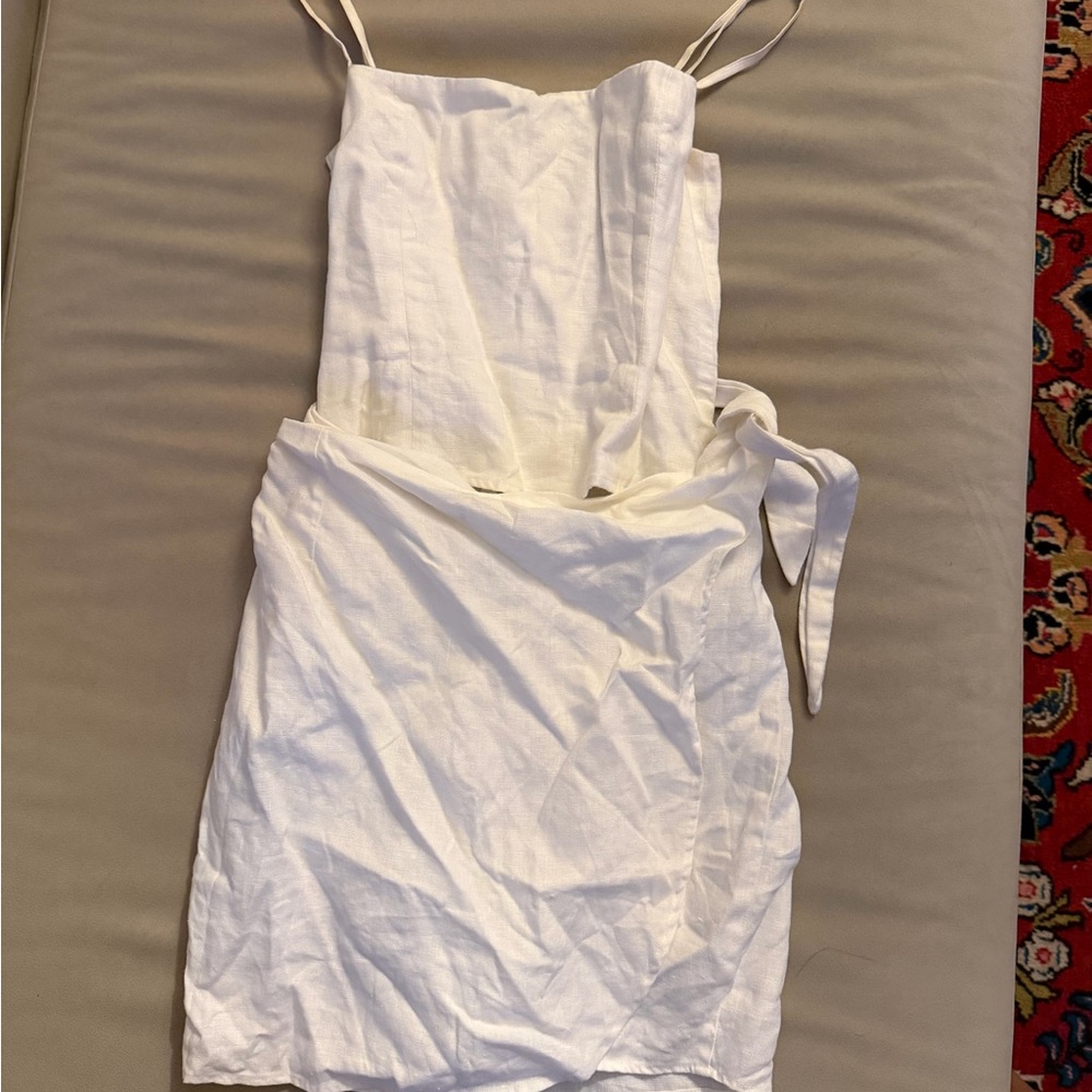 Reformation linen dress